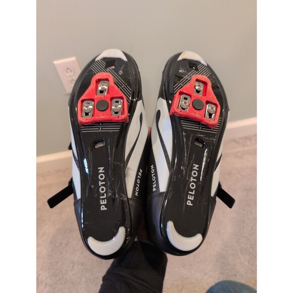Peloton cycling bike shoes with look delta cleats EU 46 US men's 12 - Picture 6 of 7